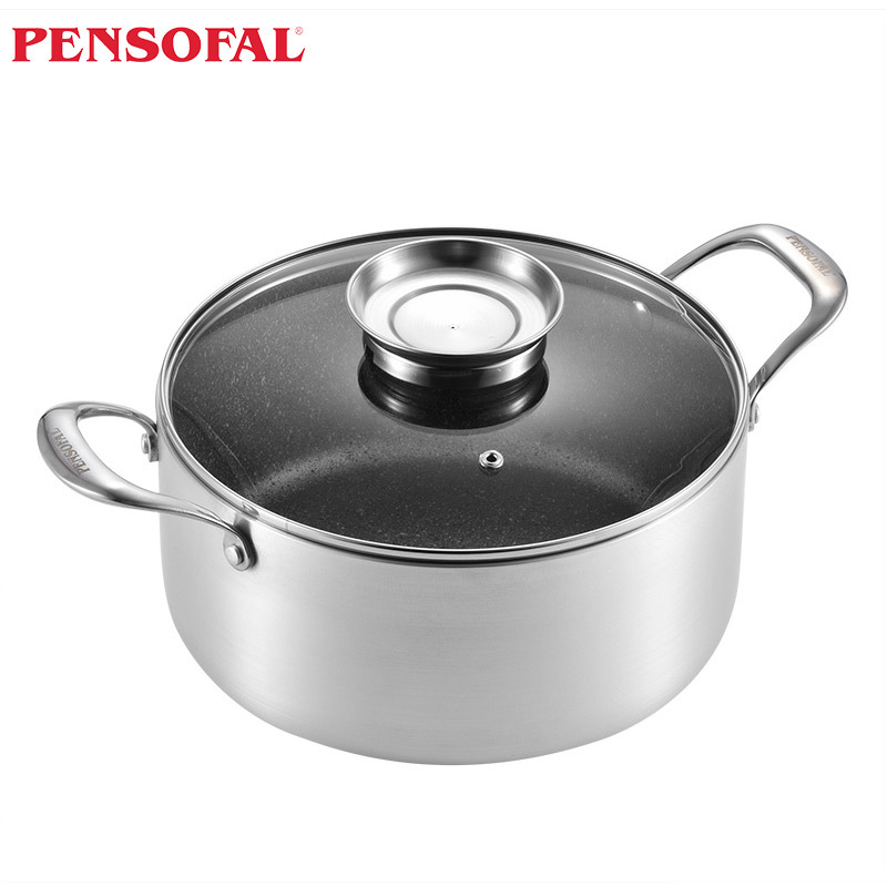 Pensofal 潘瑟弗 璀璨矿石系列 汤锅 24CM 不锈钢 意大利进口
