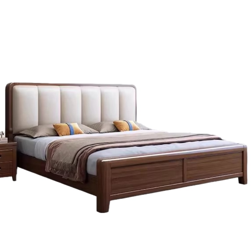 乐琪艺 单人实木床 1.5m 张高清大图