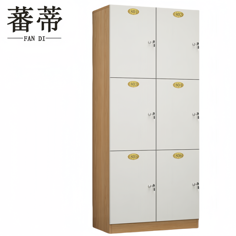 蕃蒂宿舍衣柜6门台高清大图