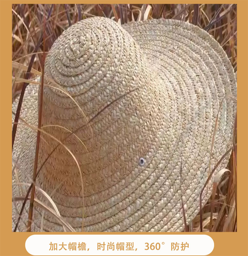 路吉通 遮阳草帽 直径40cm 顶高清大图