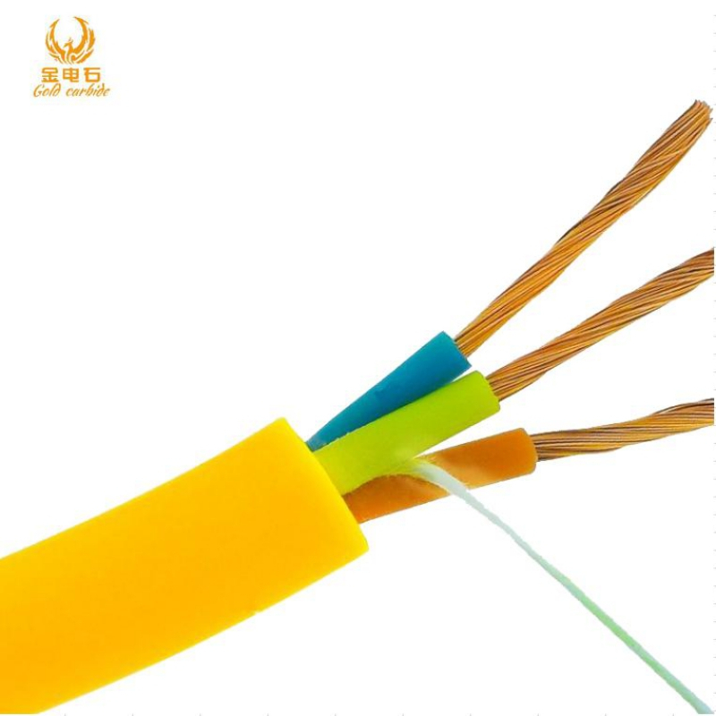 金电石 黄色防冻线 2*1.5 100米/捆高清大图