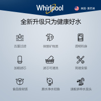惠而浦Whirlpool净水器家用直饮厨房水龙头过滤器自来水净水机L304[一机四芯][1陶瓷滤芯+3超滤滤芯]
