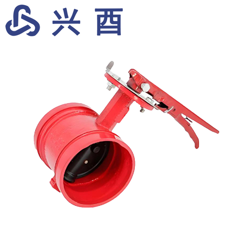 兴酉 沟槽蝶阀 DN125 个