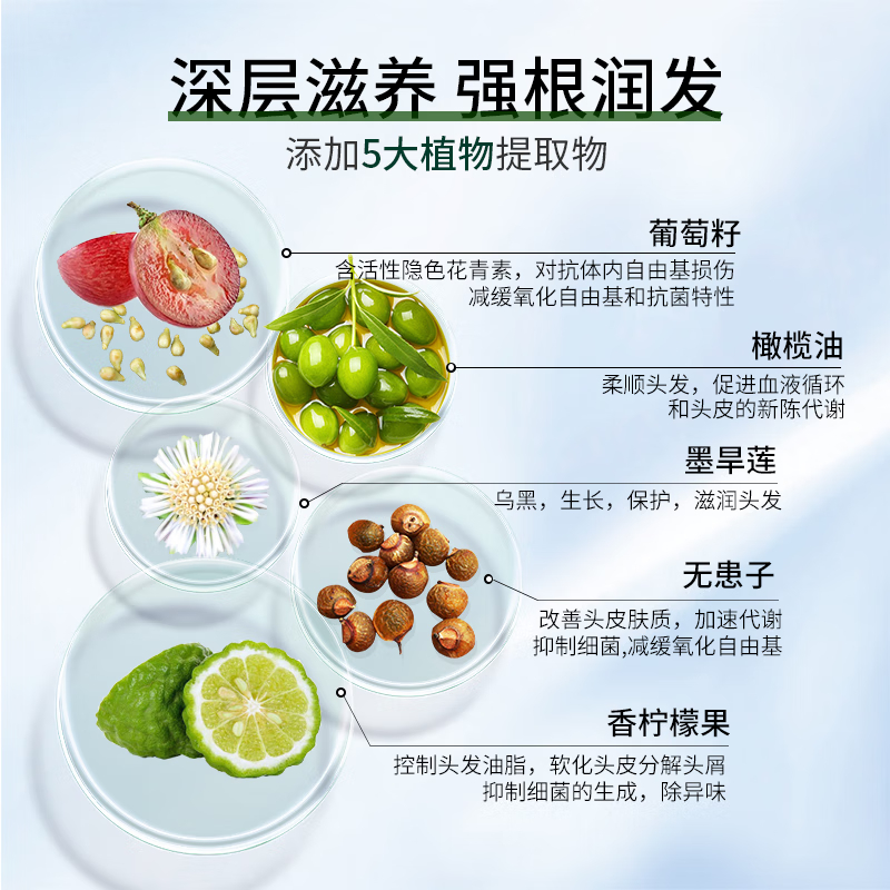 纳爱斯100年润发护发素露润发乳液氨基酸滋润防干枯毛躁发膜百年润发精华素400ML高清大图