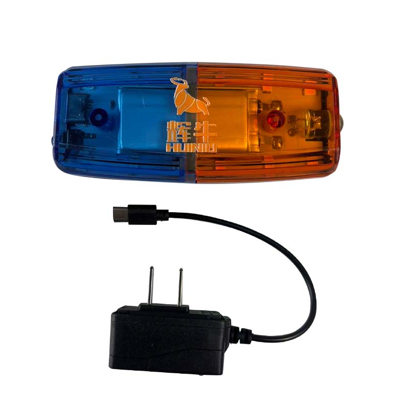 辉牛 LED警示肩灯 黄蓝款 个高清大图