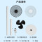 美的(Midea)电风扇 台地两用家用轻音三叶大风摇头节能台式七叶电扇宿舍落地扇SAG25CA