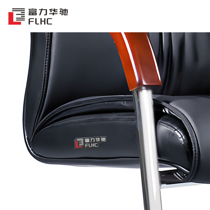 富力华驰 会议椅 57*70*100cm张高清大图