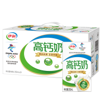 新货伊利高钙奶250ml 24盒整箱无菌砖儿童早餐成人牛奶包
