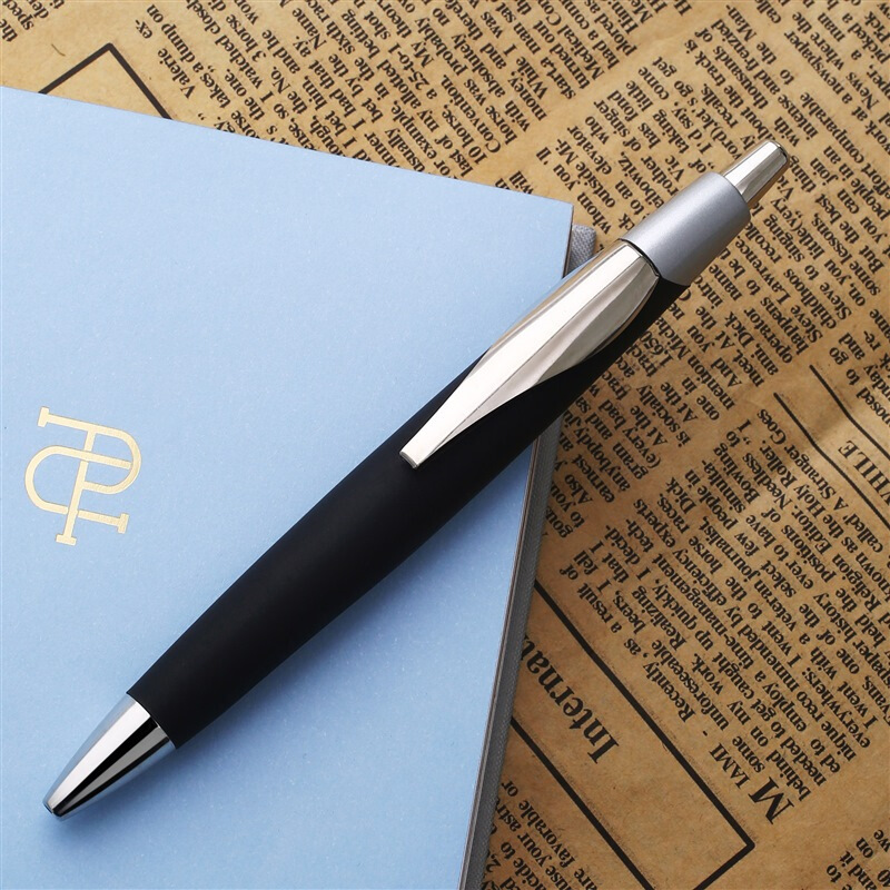 施耐德(Schneider)优雅中性笔按动签字笔书写日常办公用可换芯0.4mm黑芯