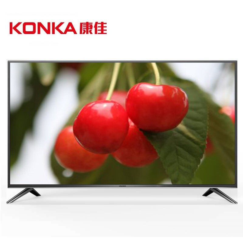 康佳43英寸LED43K2000A 超高清智能电视 黑色