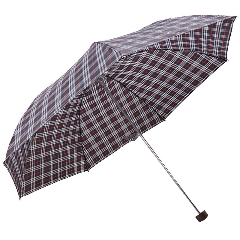 天堂伞 三折雨伞晴雨伞男女商务伞57cm*7骨 339格1283
