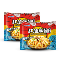 再春堂五谷红油养生做的面皮131g*12袋装