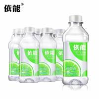 依能青柠味无糖无汽弱碱性苏打水350ml*6瓶饮用水小瓶水