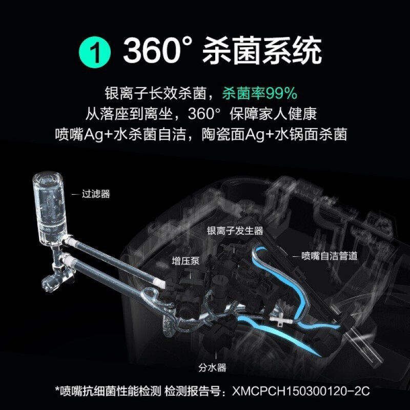 九牧(JOMOO)智能除菌马桶坐便器自动感应翻盖APP控制外置小冲低音即热四季温感一体式i9Pro i9Pro智能马桶