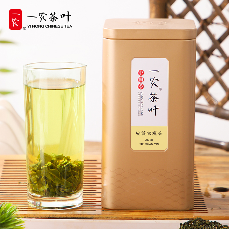 一农茶叶特级安溪清香型铁观音180g罐装 兰花香福建茗茶乌龙茶