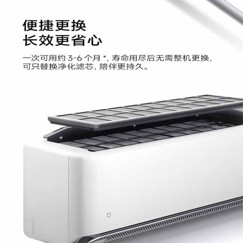 美的空调过滤网适用于多种型号高效防尘抗菌净化空气耐用易清洗设计高清大图