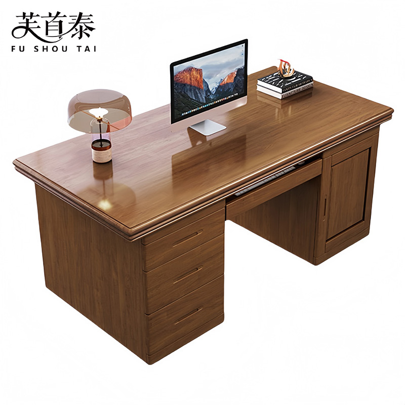 芙首泰办公电脑桌1400*680*760mm张高清大图