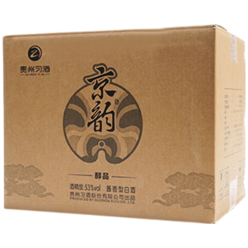 习酒 京韵醇品 酱香型白酒 53度 500ml单瓶高清大图