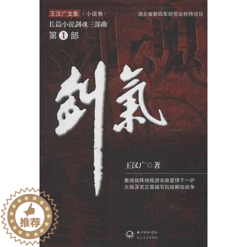 【醉染正版】王汉广文集(小说卷)剑魂(三部曲) 王汉广 作品集文学 长江文艺出版社剑魂(共3册王汉广文集小说卷)