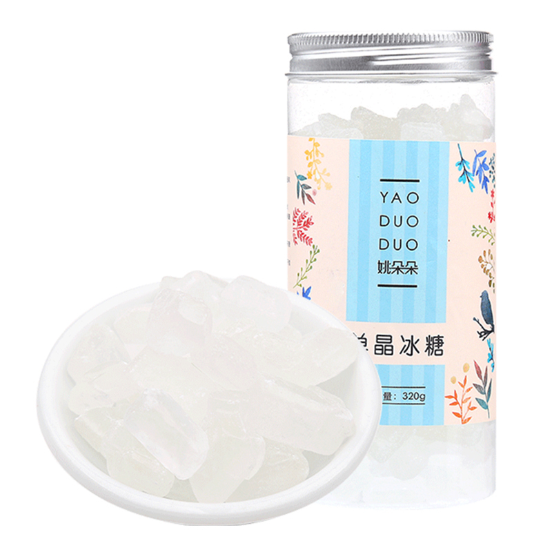 姚朵朵 单晶冰糖 炖品泡茶煲汤冲调饮料调味320g