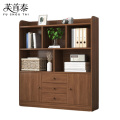 芙首泰木质书柜三层100*30*133cm台