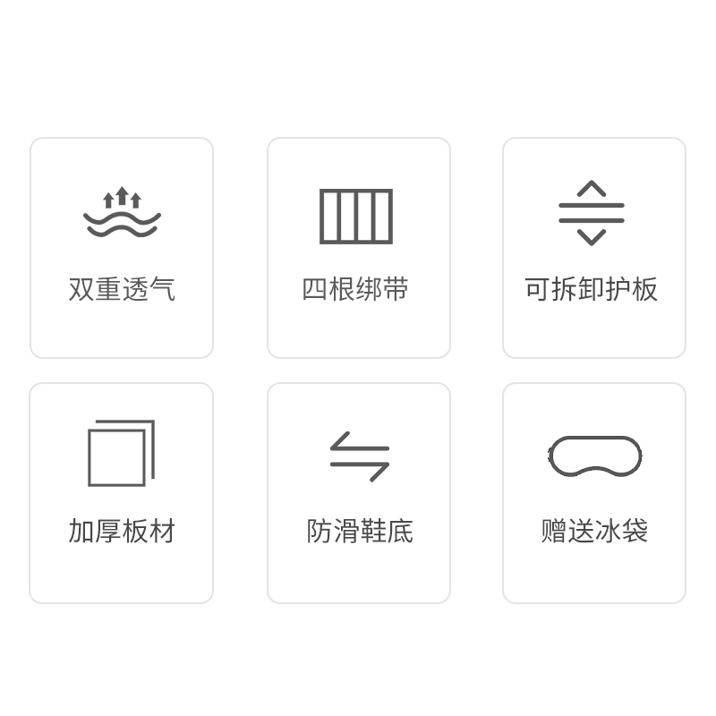 莱弗凯(LFCare)护具医用踝关节可调式固定支具HGJ-E001(大号整体长款右脚)支架韧带通用足托跟腱