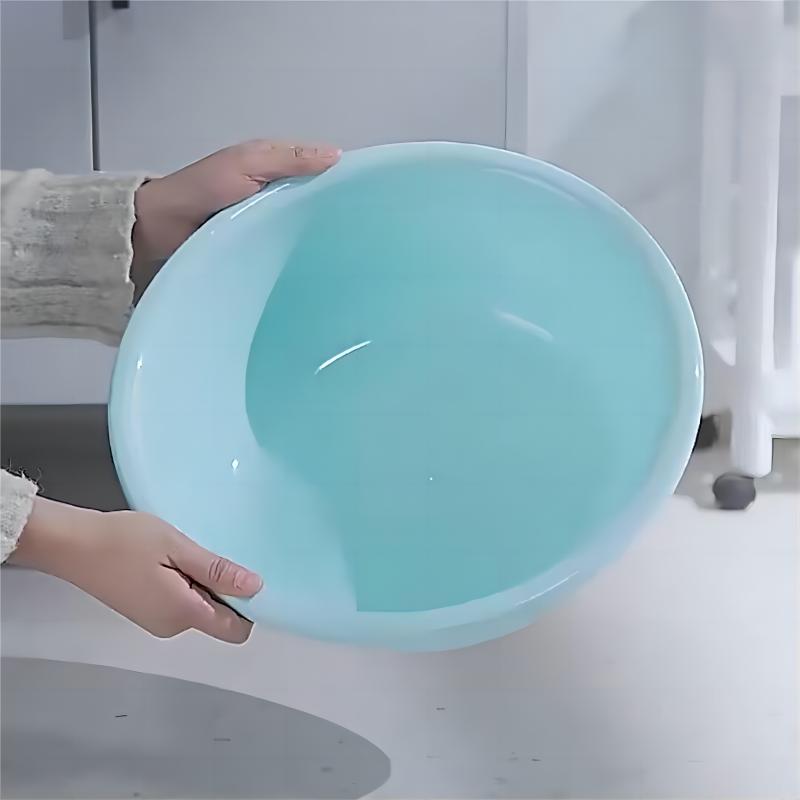 超灵CL-09 30cm*12cm 圆盆 (计价单位:个)蓝色 加厚耐用 叠加收纳 加高盆身高清大图