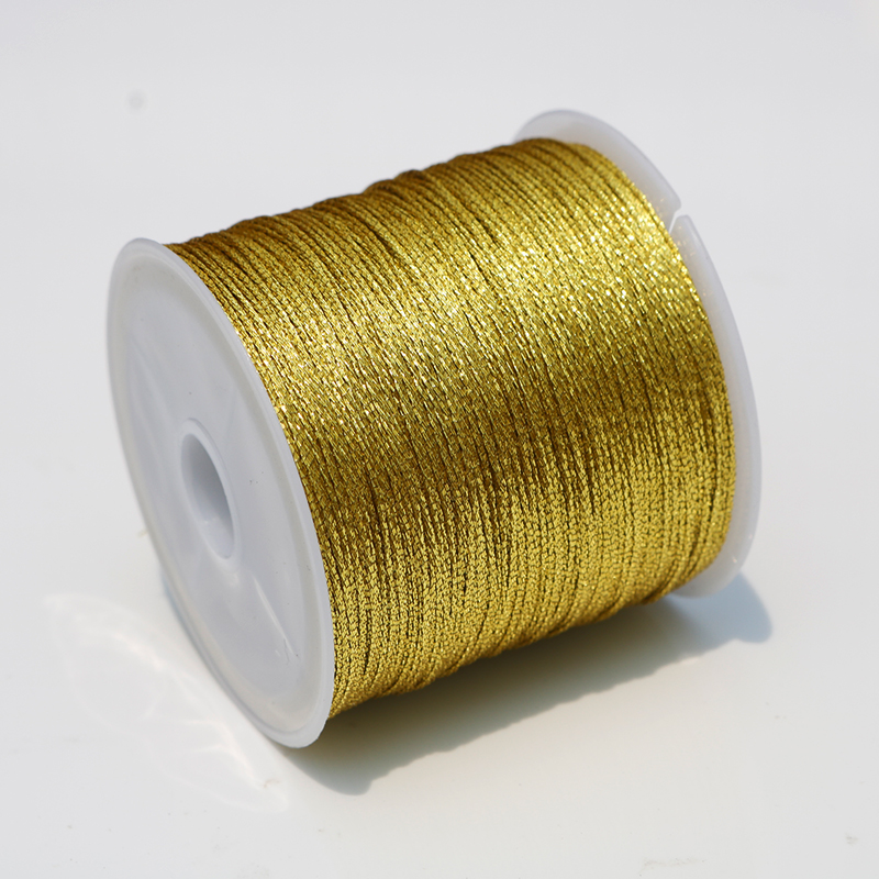 金线股线金银线彩色手链编织绳手工红绳中国结金丝线幻彩手链绳子