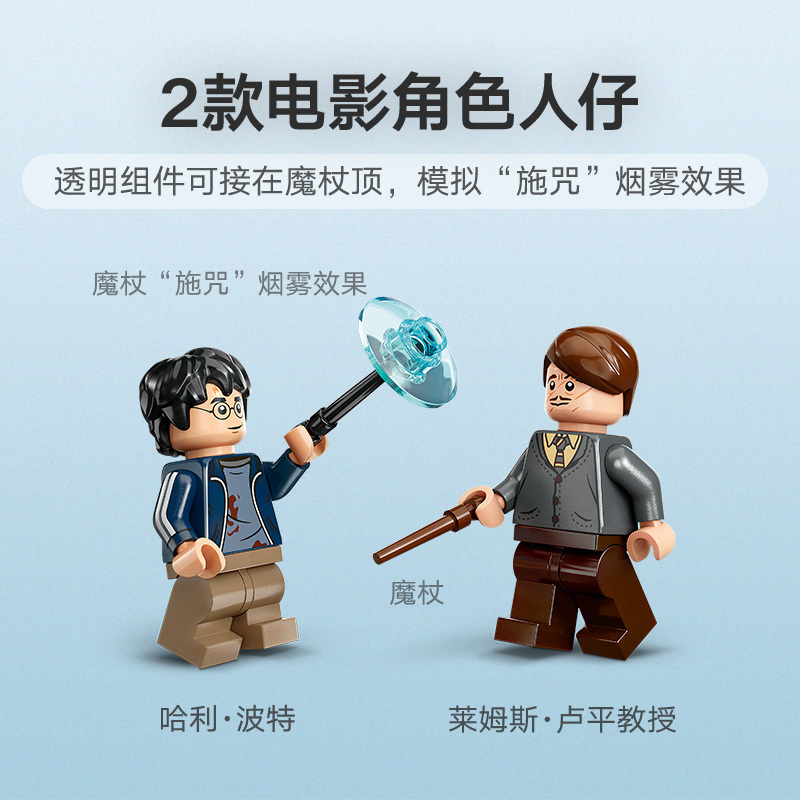 lego乐高6月新品哈利波特系列76414守护神咒礼物哈迷收藏拼插积木玩具