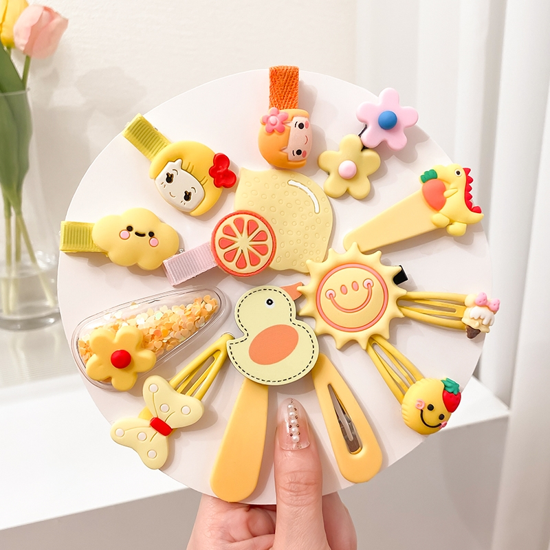 智扣发夹女儿童发卡头饰小女孩可爱又好看的夹子女童卡子宝宝超萌发饰