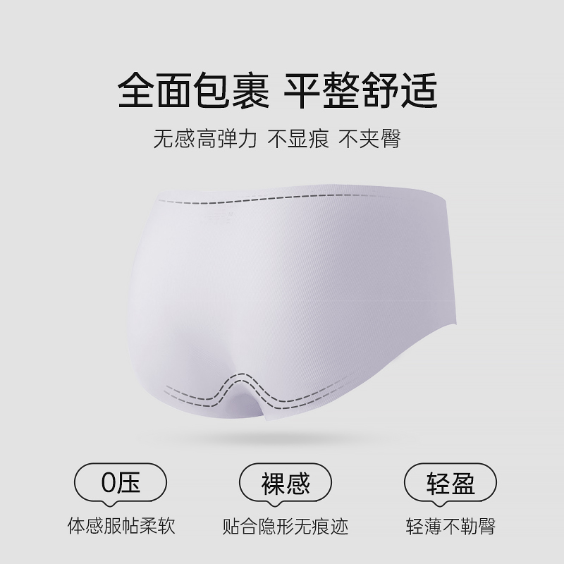 绒呼吸一次性内裤女旅行纯棉抗菌透气抑菌速干便携独立包装舒适亲肤高清大图