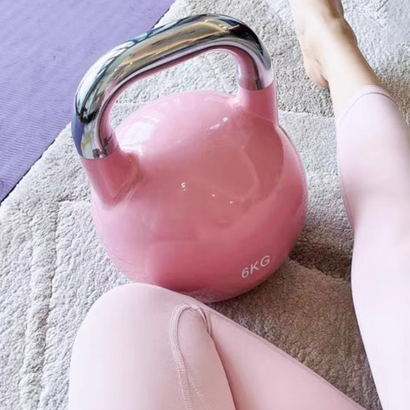 健身房壶铃5-20kg含 架子newlas