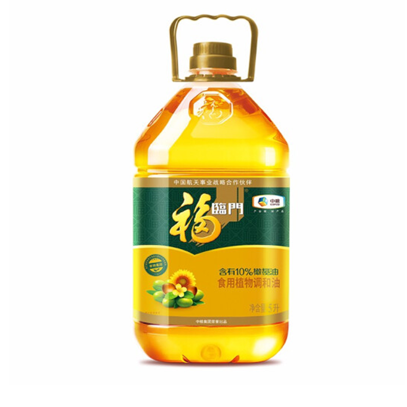 中粮福临门 橄榄清香食用植物调和油 5L/桶