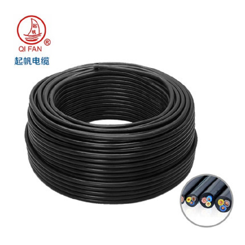 橡皮线 YC-450/750V-3×2.5护套黑色 交货期 5-7个工作日高清大图