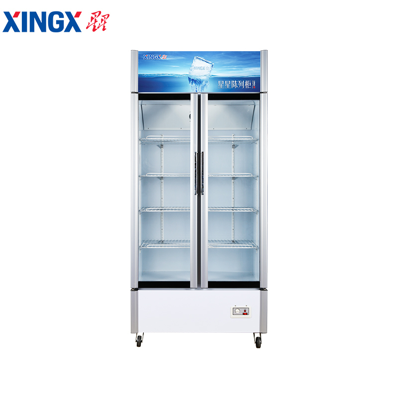 星星(XINGX) LSC-638K 638升 商用冰柜立式双门三门四门冷藏展示柜陈列柜饮料保鲜柜 冷柜 冰柜