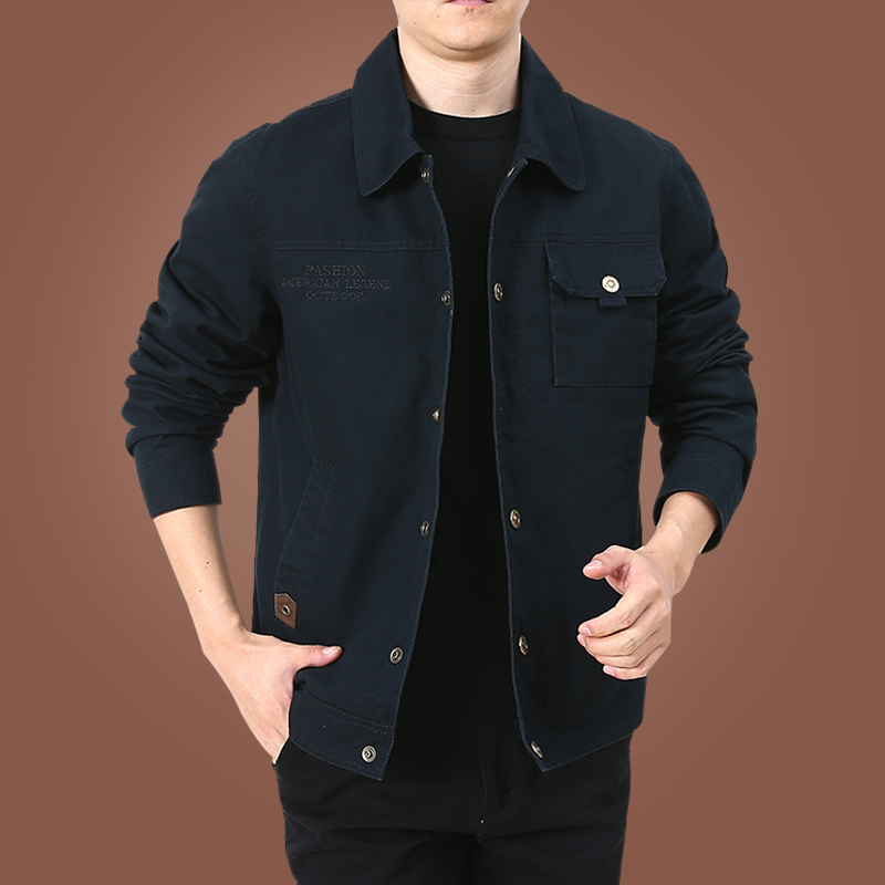 lake秋季衣服男士夹克外套春秋款工装休闲男装上衣宽松2020年新款秋装