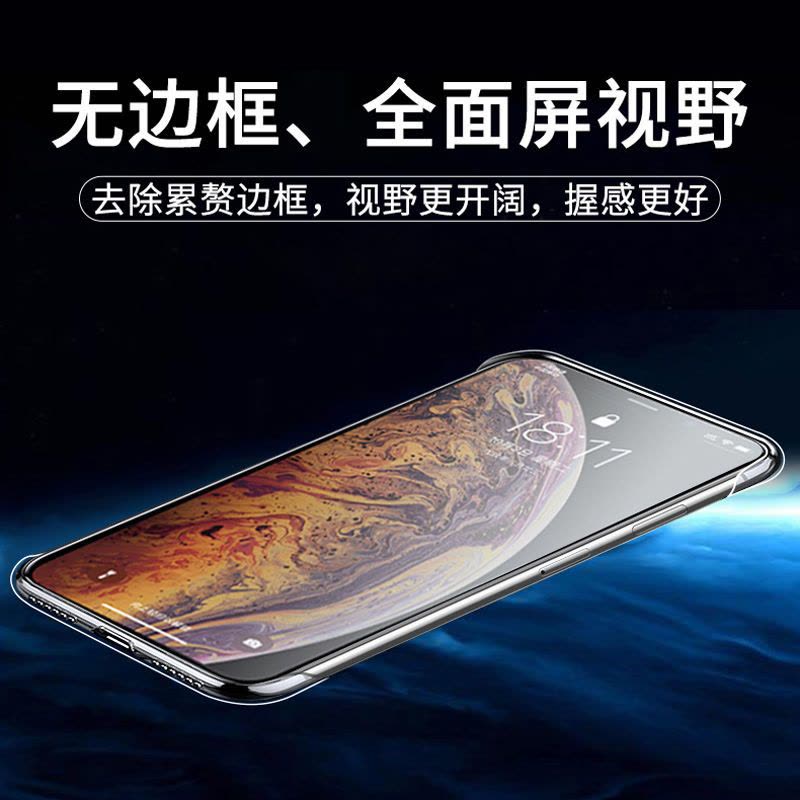新款x手机壳xsmax无边框7p透明xr超薄iphone8网红防摔6男女潮图片