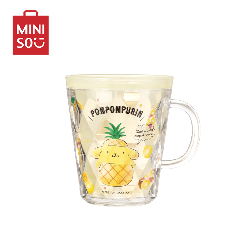 名创优品minisosanriocharacters双层洗漱杯漱口杯260mlpompompurin