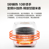 东芝(TOSHIBA)IH鲜电饭煲电饭锅日本同款2L智能迷你家用小型多功能电饭煲RC-7HMC