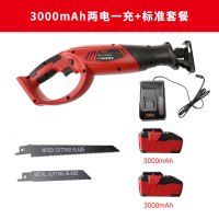 锂电往复锯电动充电式电锯家用多功能马刀锯小型木工手提伐木锯子迷你电锯金属切割机