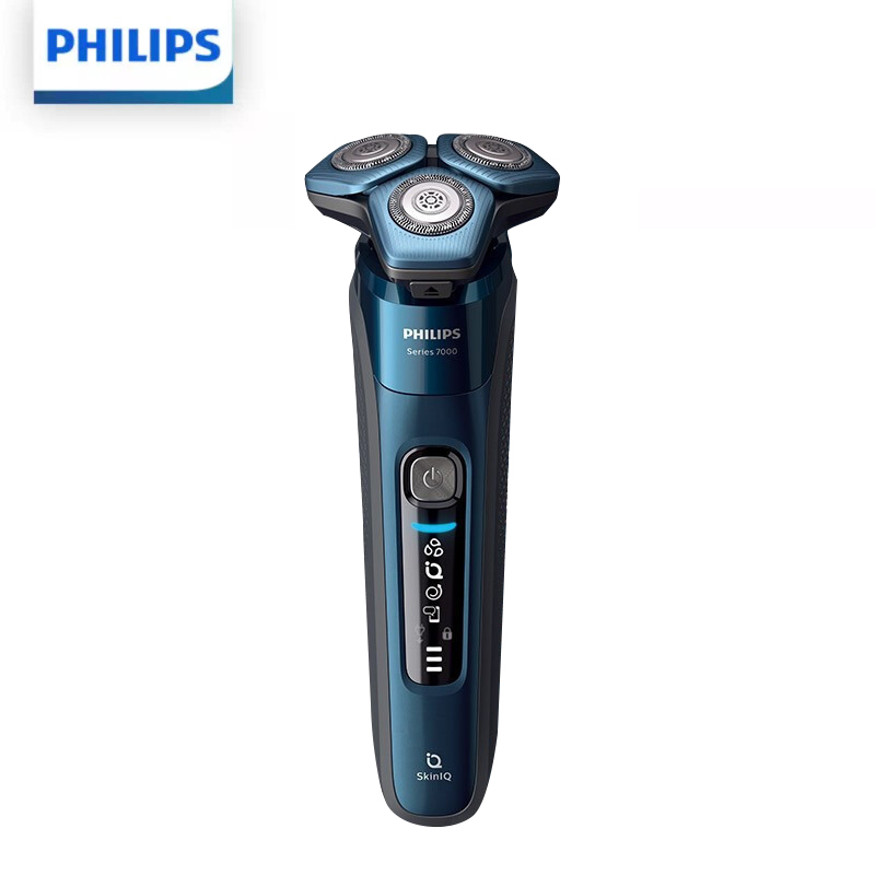 飞利浦(PHILIPS)电动剃须刀全新7系蓝蜂巢肌能感应智能刮胡刀S7731