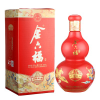 金六福 六福呈祥 50度 500ml*6箱装 白酒 高度白酒