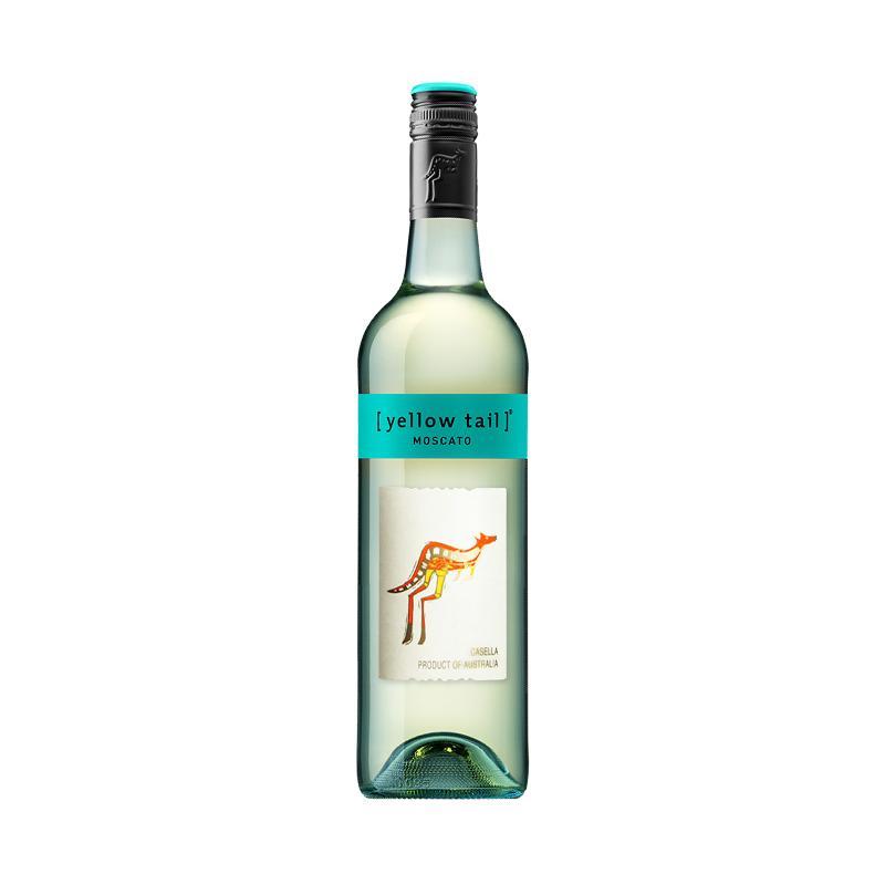 澳大利亚进口 黄尾袋鼠(Yellow Tail)慕斯卡白葡萄酒 750ml