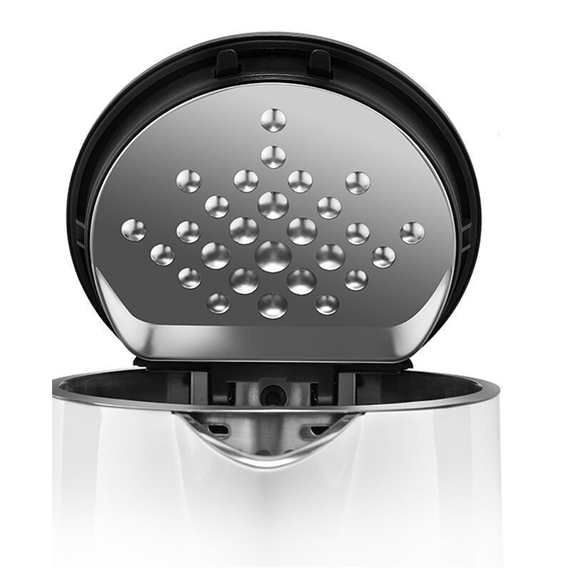 美的（Midea）电热水壶 HJ1508a 防烫 烧水壶 304不锈钢 煮茶家用 电水壶1.2-1.5L