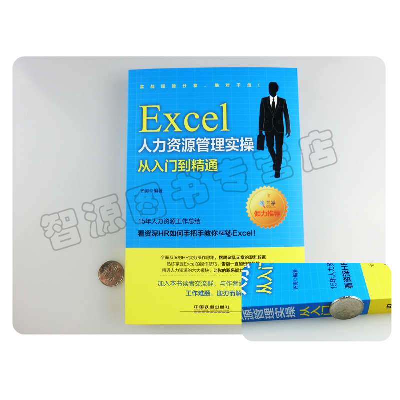 [正版]齐涛 Excel人力资源管理实操从入门到精通 Excel操作入门书籍 三茅人力资源网用书 Excel操作实战书高清大图