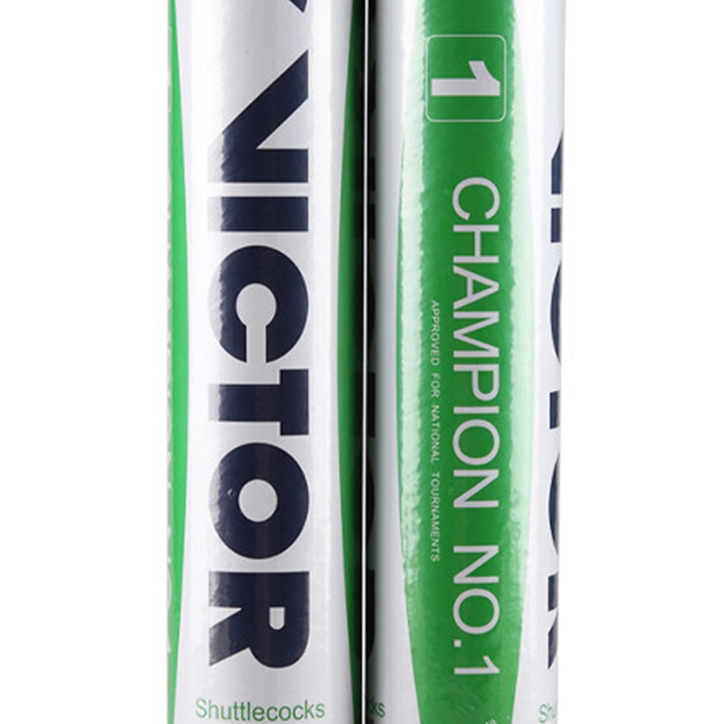 威克多(VICTOR)CHAMPION比赛级1号74速羽毛球 CP1比赛训练飞行稳定 耐打12只装/桶