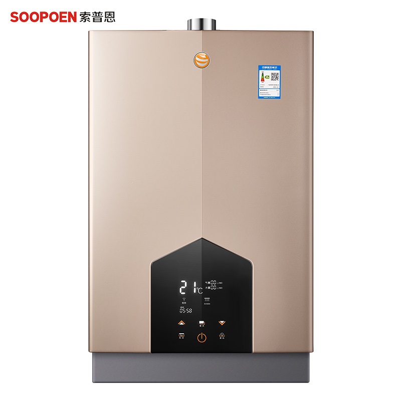 索普恩SOOPOEN 零冷水 燃气热水器天然气家用18升水气双调恒温即开即热Q系列
