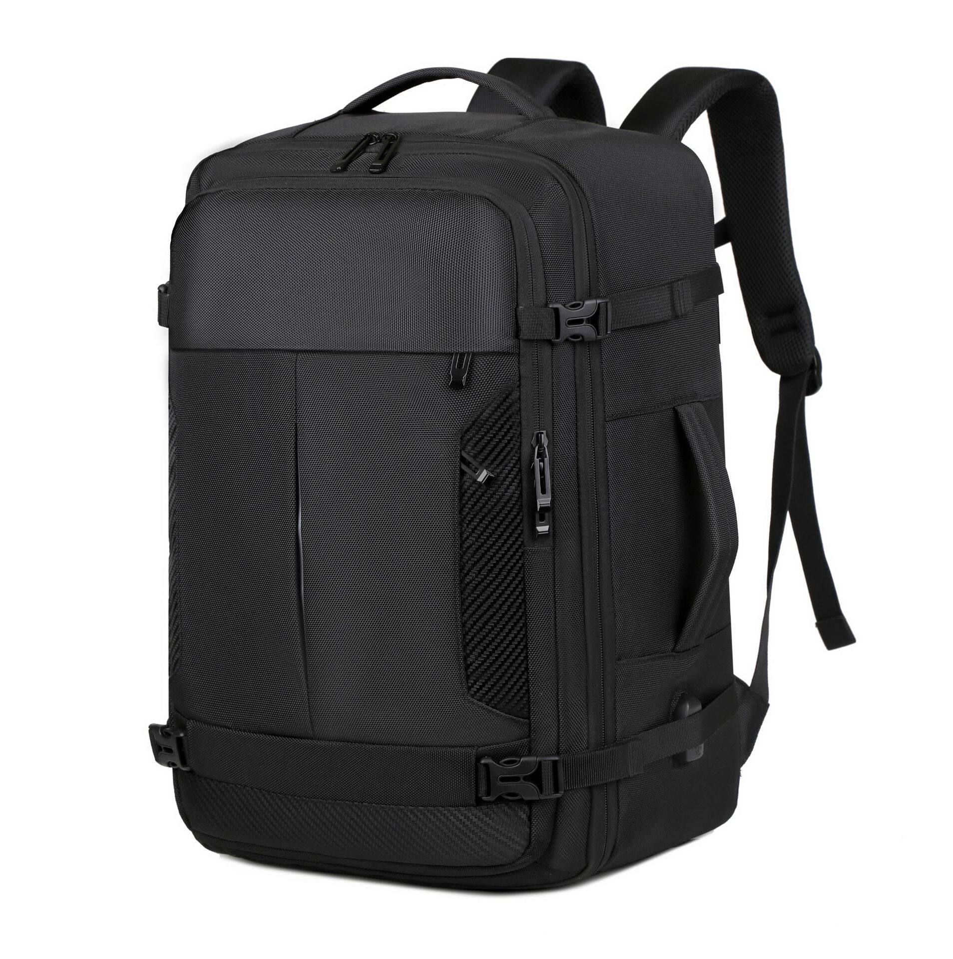 大容量商务旅行出差通勤夜光防水干湿分离鞋仓扩容扩展充电脑背包