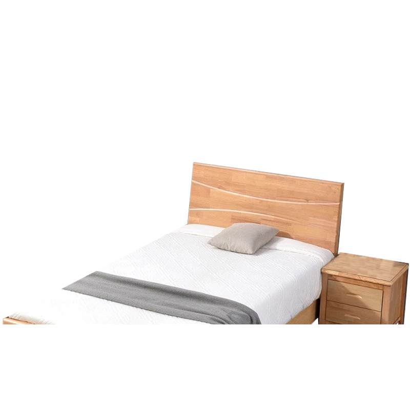 铭羽洋A04床150*215*45cm+床头柜套高清大图