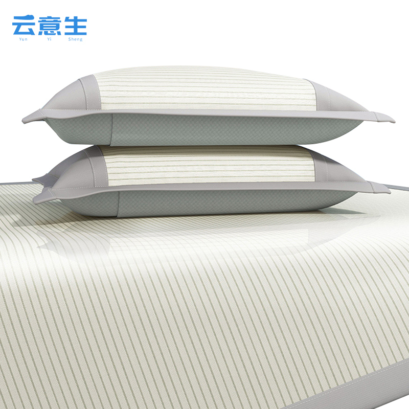 云意生 凉席三件套 1.8*2.2米 套高清大图